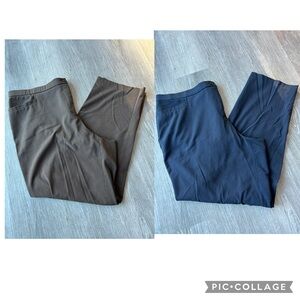 Roz & Ali set of 2 plus size dress pants